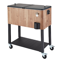 CANVAS Revel Rolling Cooler Front_Three_Fourths_Angled_Left
