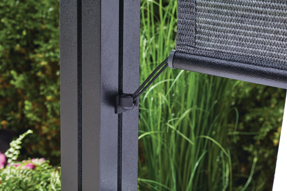 CANVAS Horizon Modular Pergola PullDown Shade, Black Canadian Tire
