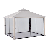 Moustiquaire de rechange pour abri de jardin CANVAS Henderson, 10 x 12 pi Front_Three_Fourths_Angled_Right