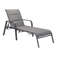 CANVAS Minden Padded Sling Lounger Front_Three_Fourths_Angled_Right
