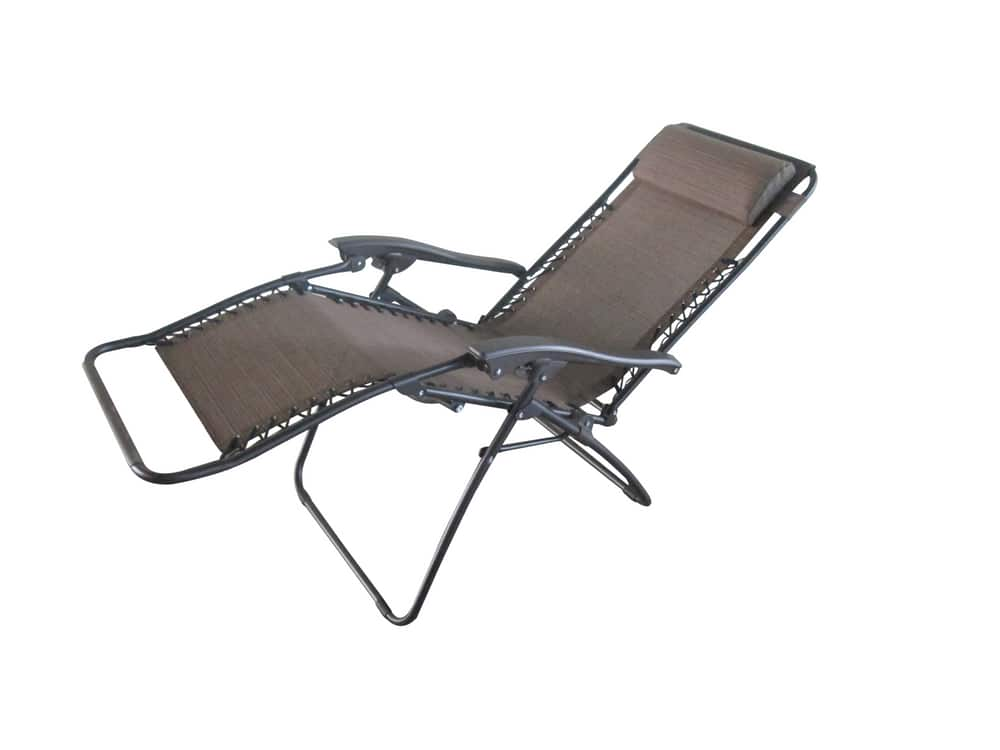 for living black sling zero gravity chair