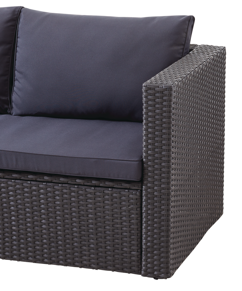 For Living Wicker Patio Sectional Set with Cushions, 3pc Canadian Tire