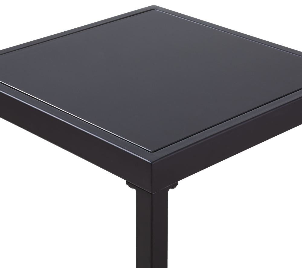 CANVAS Mercier Outdoor/Patio Conversation Set w/Tempered Glass Tabletop