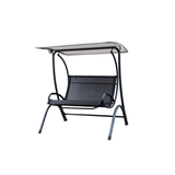 Blue Wave Cool Mesh Dual Swing with Canopy Front_Three_Fourths_Angled_Left