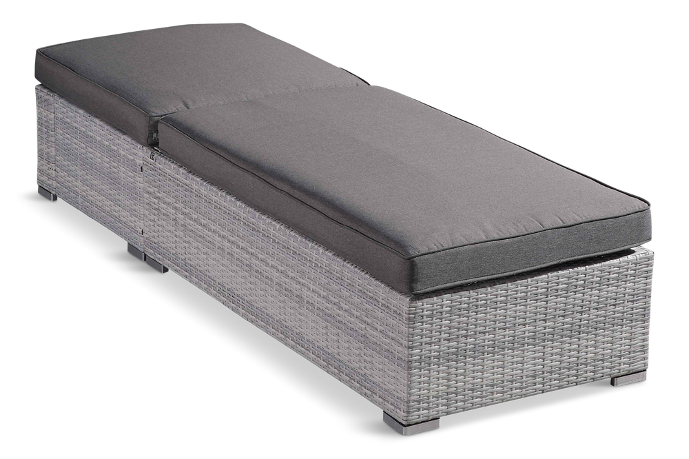 Chaise longue de jardin avec coussins Velago Torino Canadian Tire