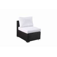 Velago Generoso All-Weather Wicker Outdoor/Patio Sectional Lounge Set with Cushions Front_Angled_Right