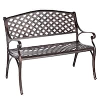 Patioflare - Banc en aluminium