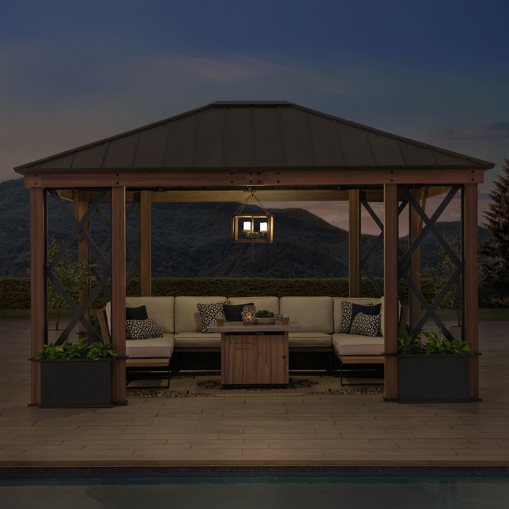 Sunjoy SummerCove Oasis Gazebo Canadian Tire