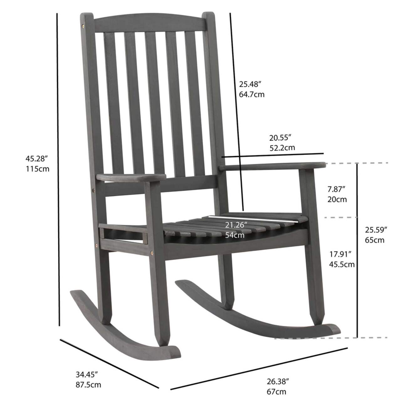 Wicker rocking shop chair canadian tire