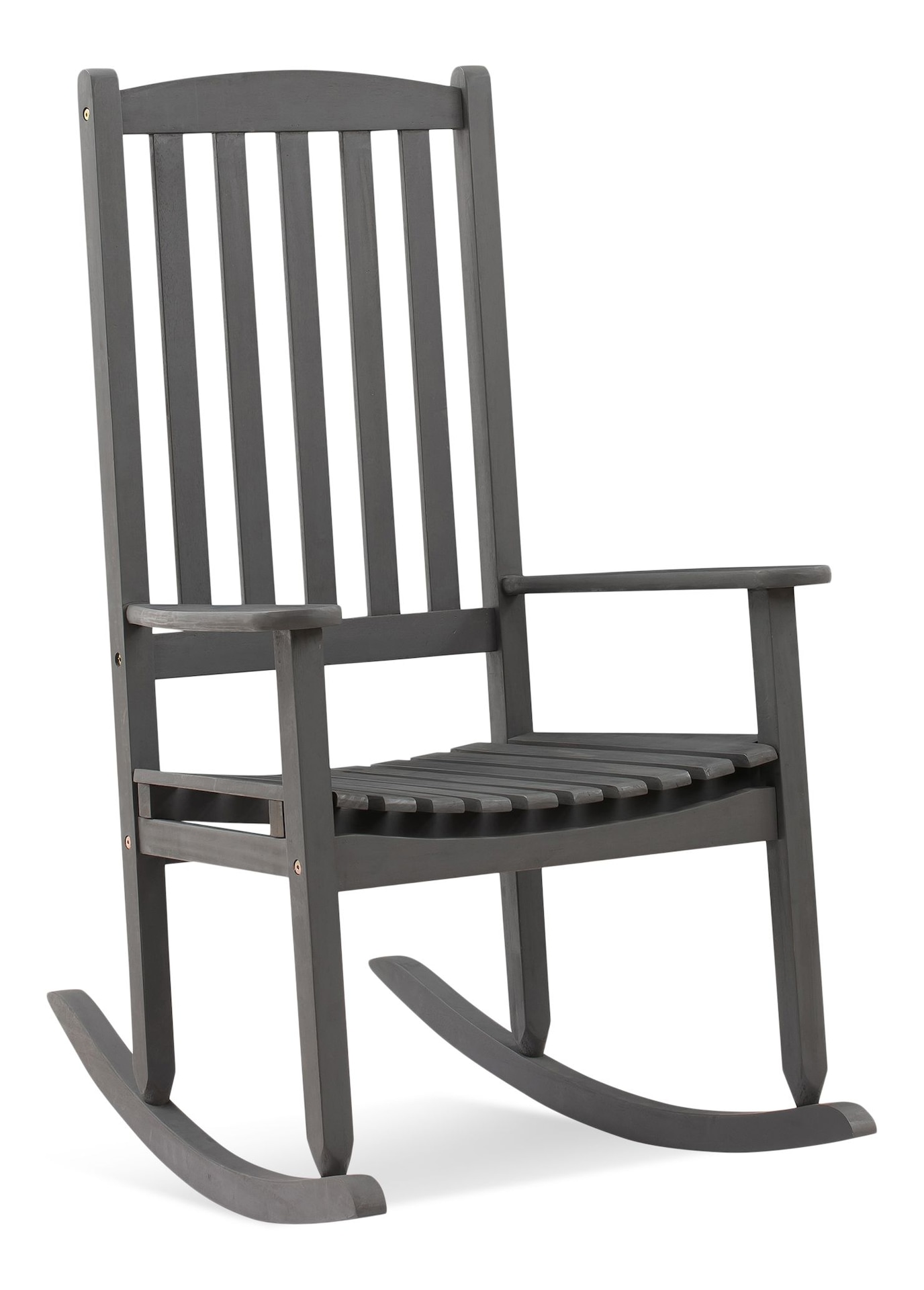 Patioflare Acacia Wood Weather-Resistant Outdoor Patio Rocking Chair ...