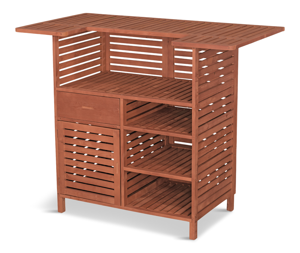 Leisure Season Portable Wood Outdoor Bar With Storage Medium Brown 54   Leisure Season Outdoor Bar With Storage 9f691f0f A1da 4853 97fd Fbc088970bd1 