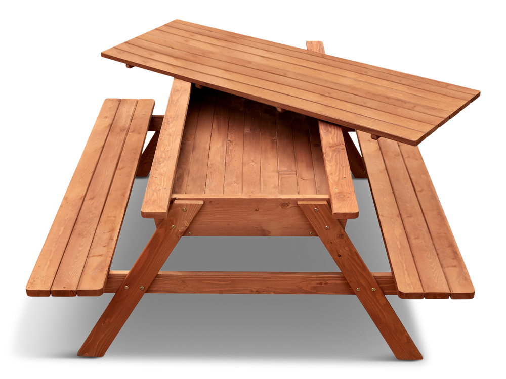 Leisure Season Picnic Table with Storage Compartment Canadian Tire