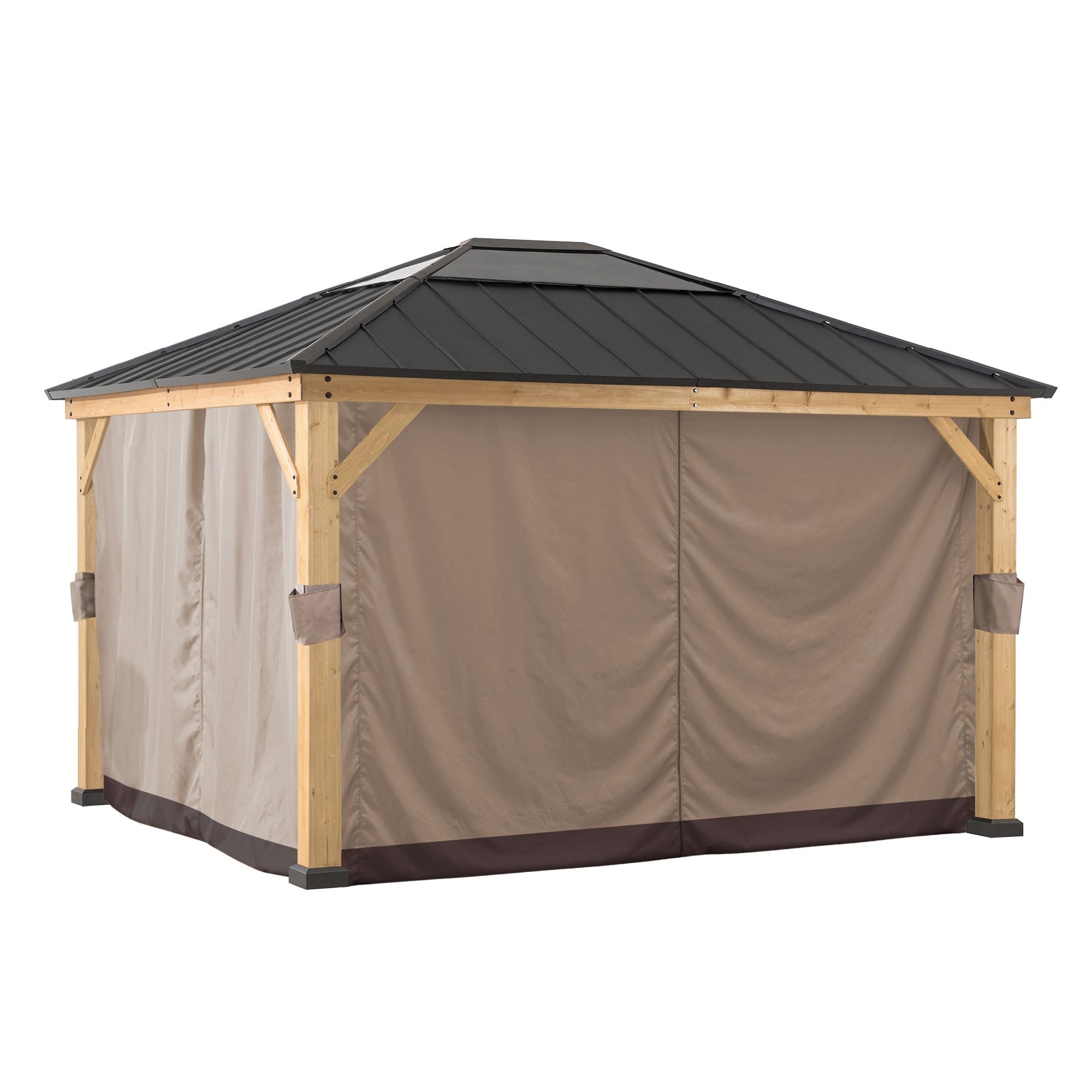 Sunjoy Universal Gazebo Curtains for 13 x 15ft Canadian Tire