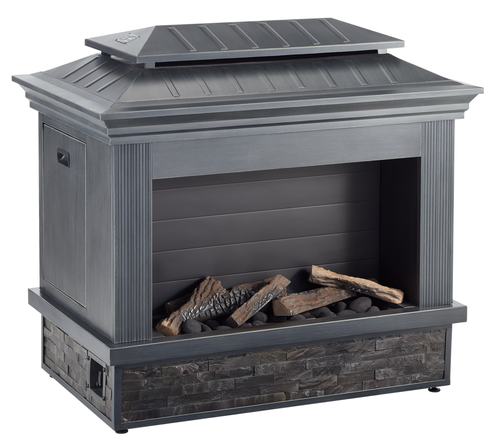 CANVAS Ayles Outdoor Gas Fueled Fireplace Canadian Tire
