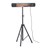 Radiateur de terrasse à infrarouge NOMA avec support Front_Flat