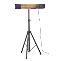 NOMA Infrared Patio Heater with Stand Front_Flat