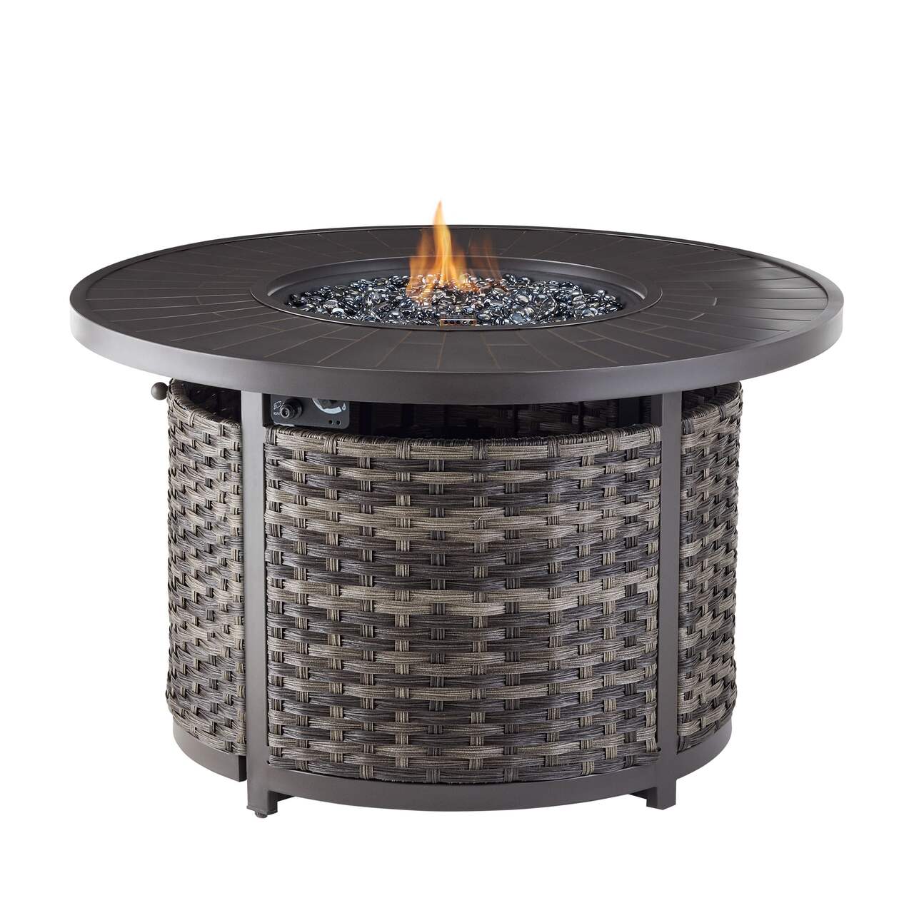 Engine Block fire pit table