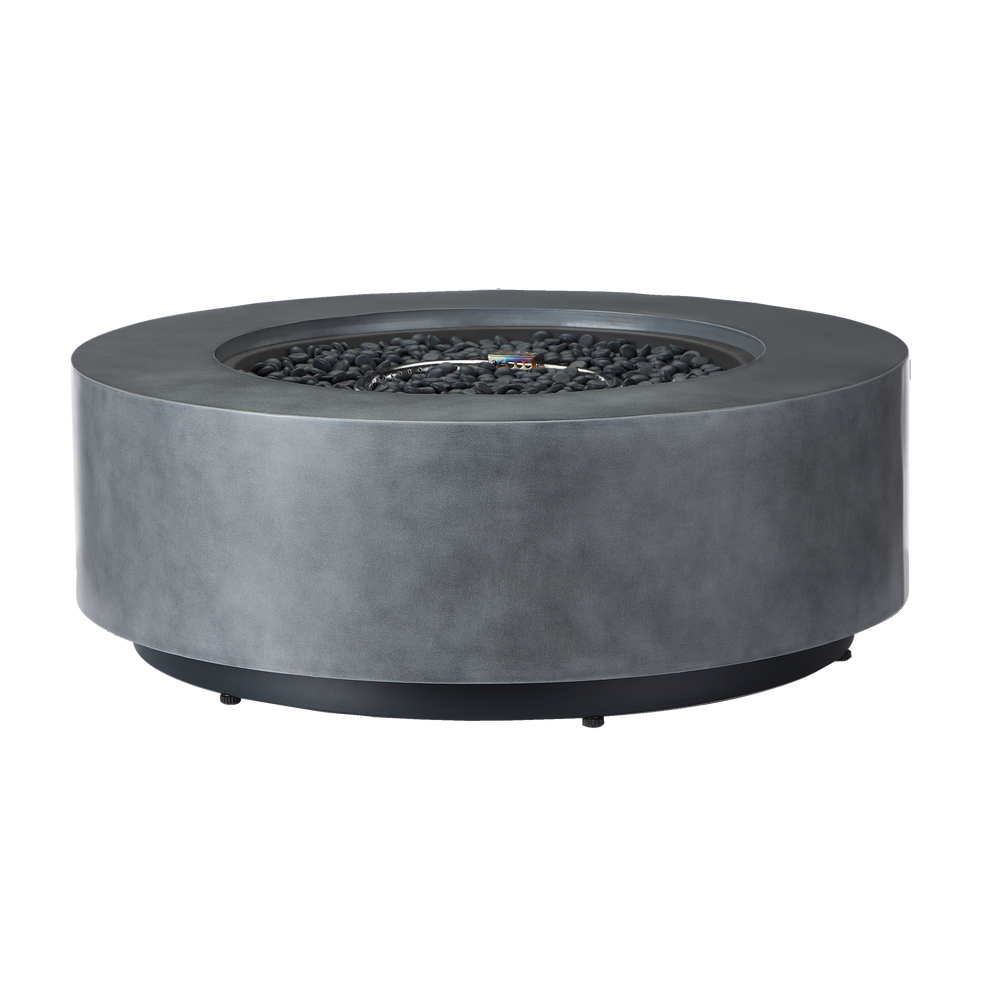 CANVAS Round Convertible 55,000 BTUs Erikson Gas Fire Table, 29in