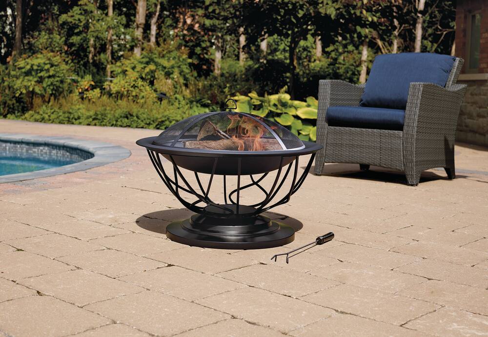 For Living Savona Round Wood Burning, Outdoor Fire Pit Restrictions