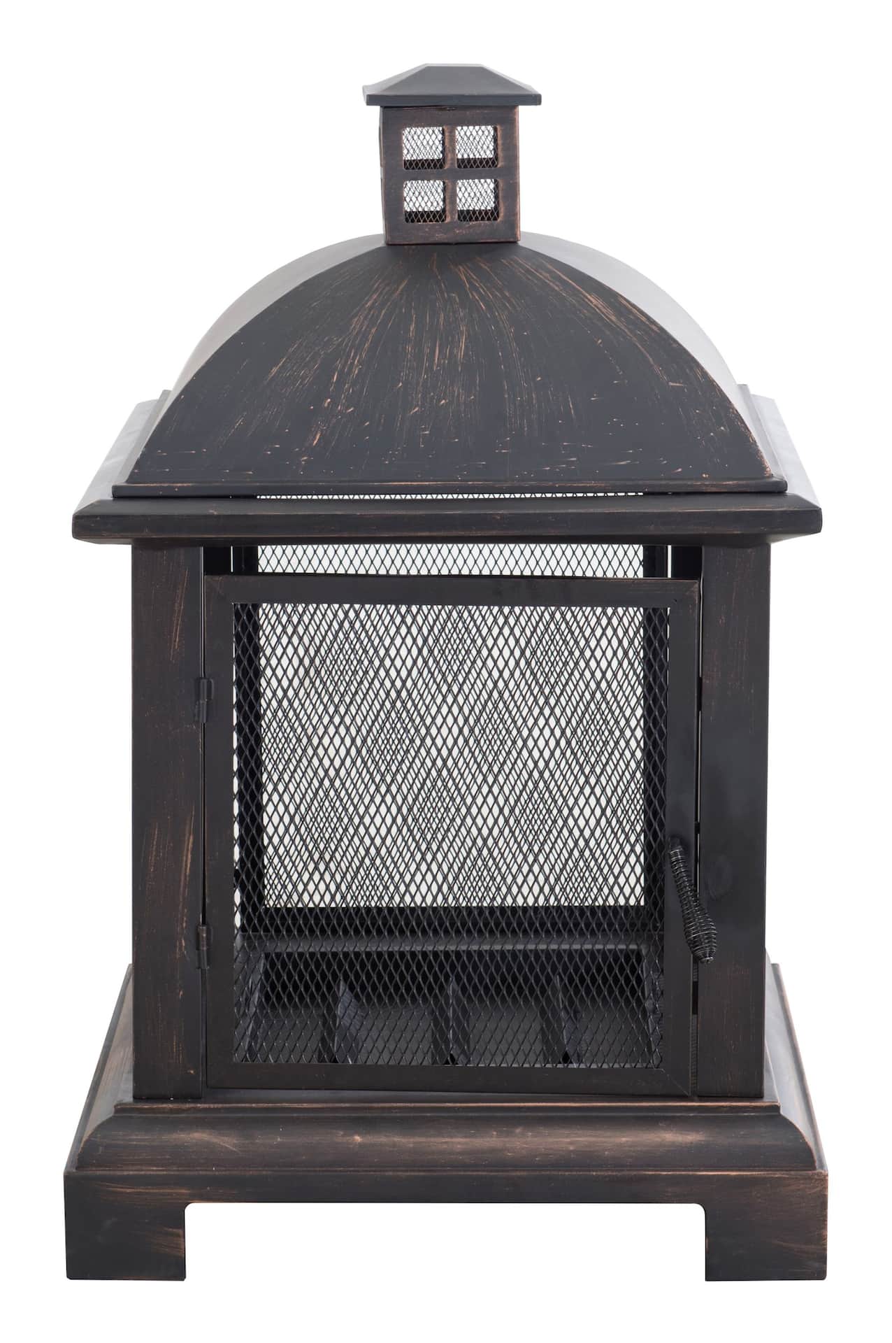 For Living Marseille Outdoor Wood Fireplace, 26 x 26 x 40-in Canadian Tire
