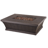 CANVAS Walden Conversation Gas Fire Table Front_Three_Fourths_Angled_Left