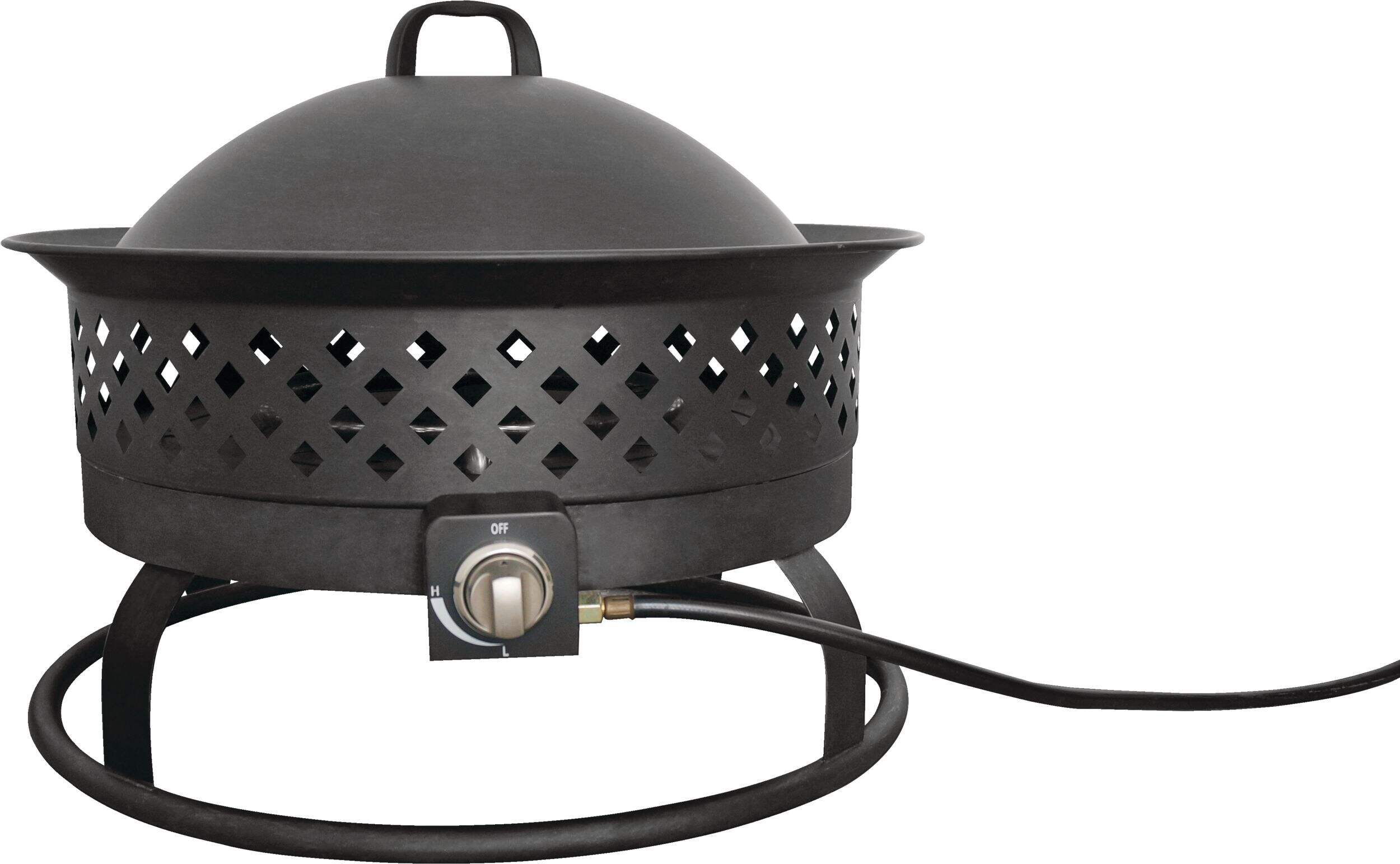 For Living Brasero/foyer d'extérieur portatif au gaz propane For