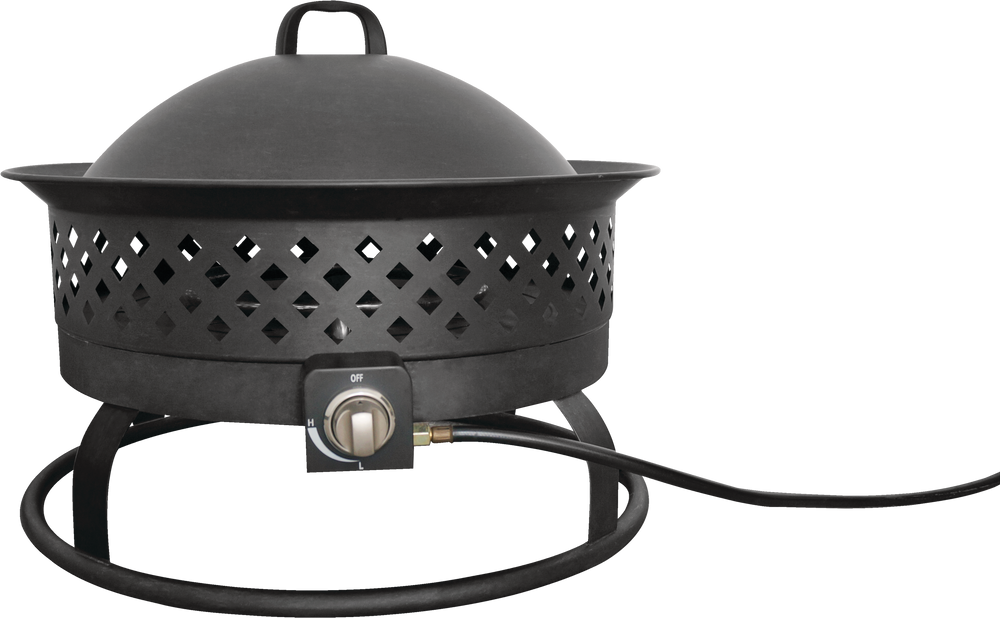 For Living Portable Propane Gas Outdoor Fire Bowl/Fire Pit, 54,000 BTU