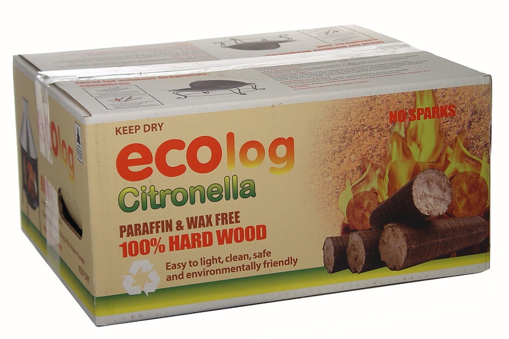 Ecolog Citronella Logs, 8Pk Canadian Tire