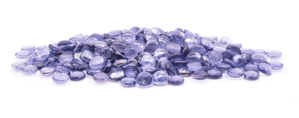 Fire Pit Essentials 10 lbs. Deep Sea Blue Fire Glass Beads for