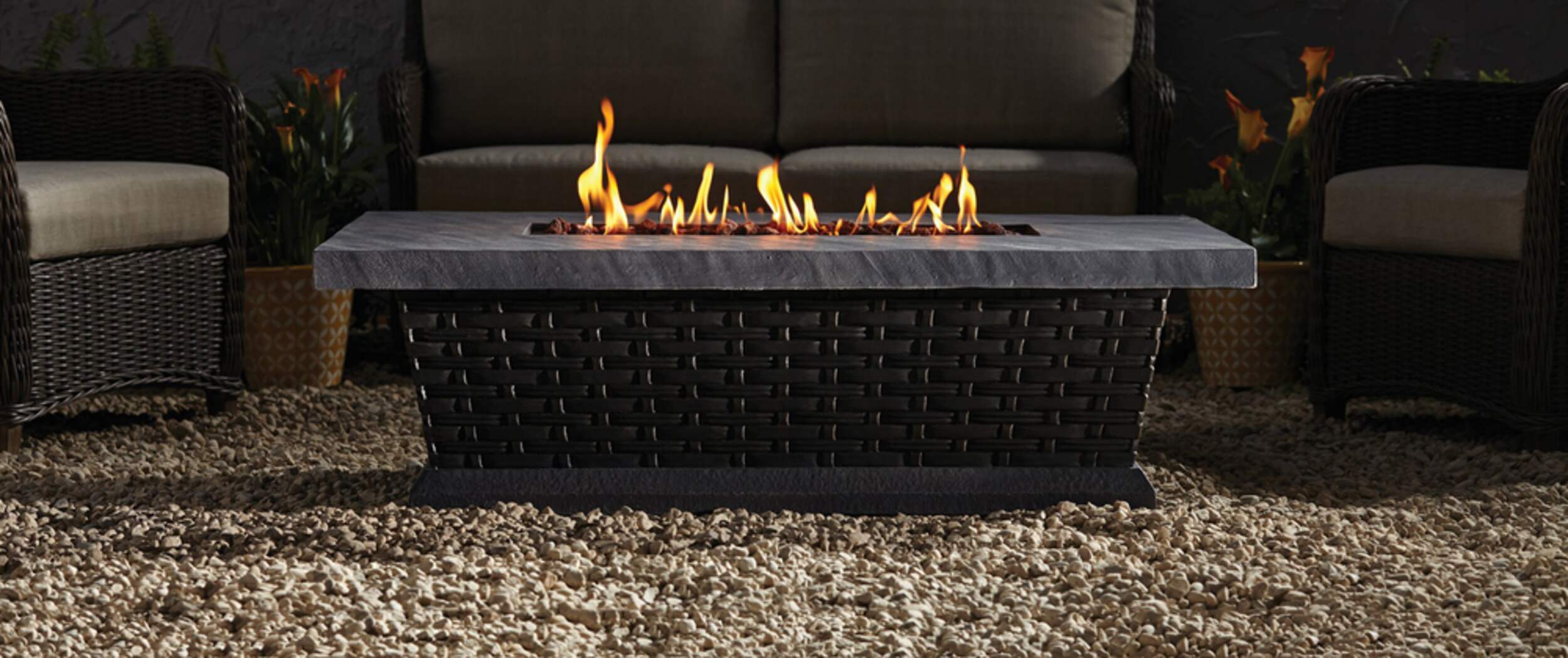 CANVAS Windermere Outdoor Fire Table Canadian Tire