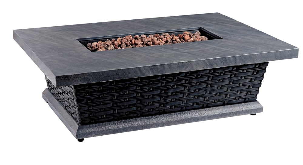 Canvas Windermere Outdoor Fire Table, Propane Tabletop Fire Pit Canadian Tire