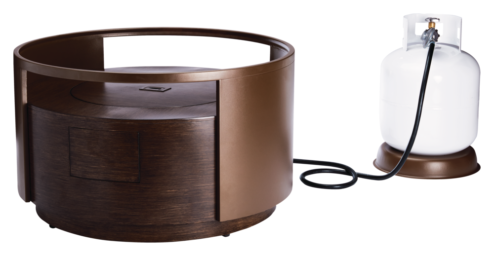 CANVAS Granville Gas Fire Table Canadian Tire