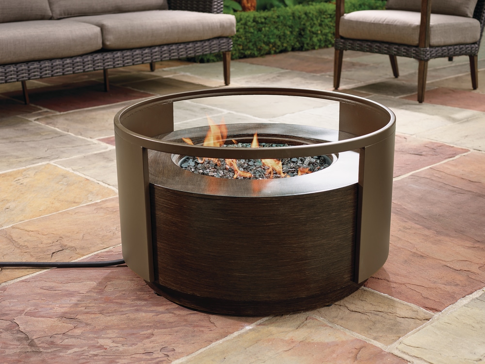 CANVAS Granville Gas Fire Table Canadian Tire