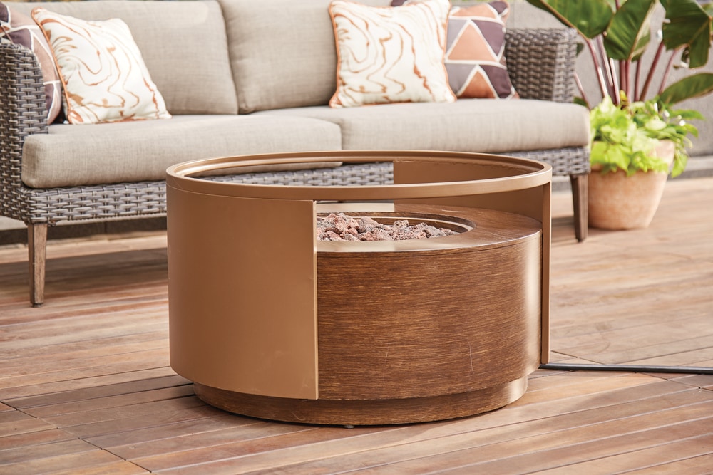 CANVAS Granville Gas Fire Table Canadian Tire