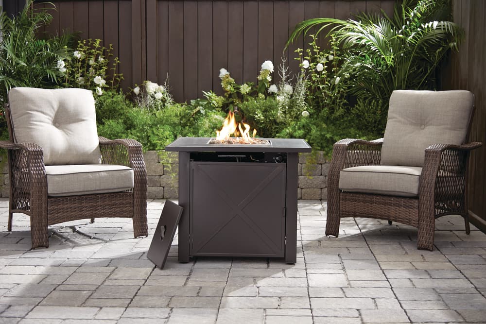 For Living Plateau Tank In Outdoor Fire, Propane Tabletop Fire Pit Canadian Tire