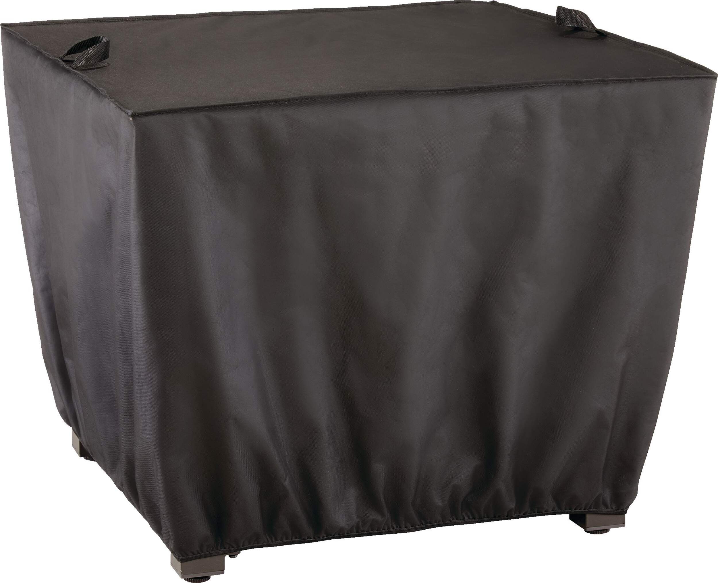 For Living Square Heavy Duty Patio Fire Bowl/Fire Pit Cover, 31 x 31 x 24-in Front_Angled_Right
