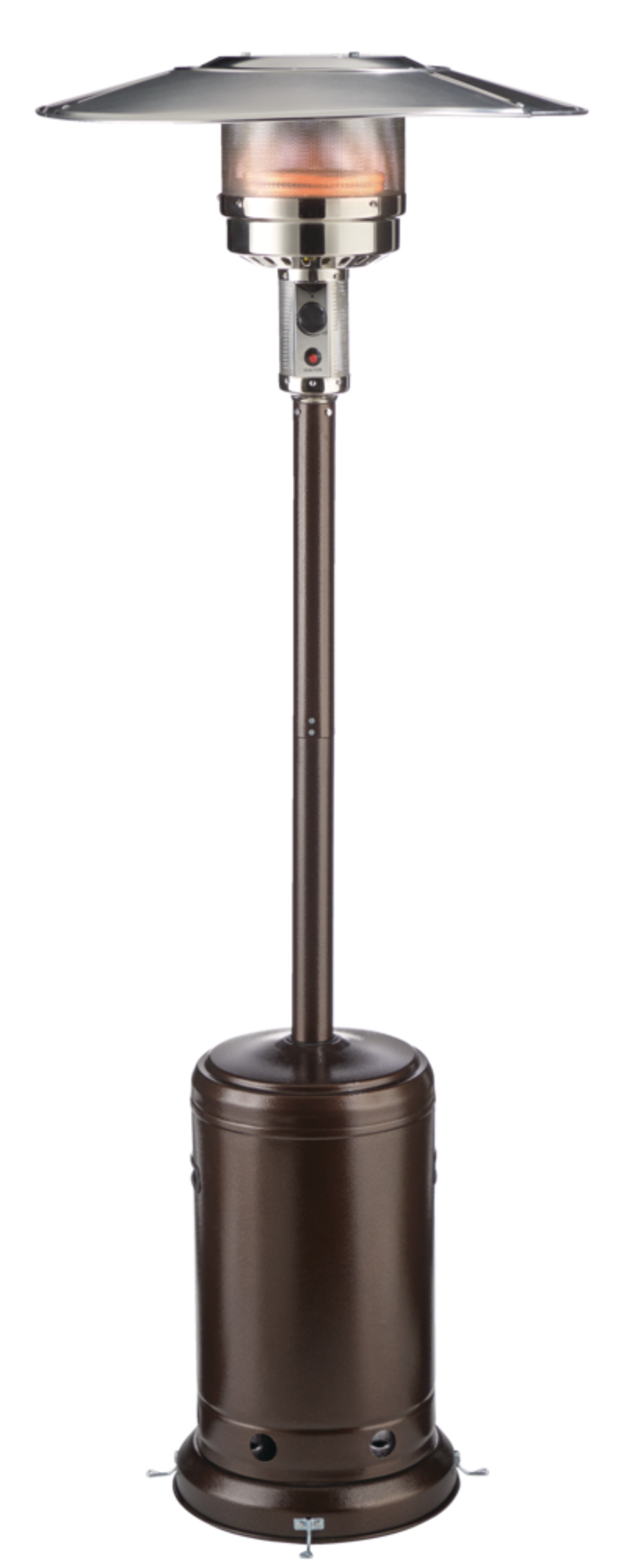 For Living Foster Stand-Up Outdoor Gas Patio Heater Front_Flat