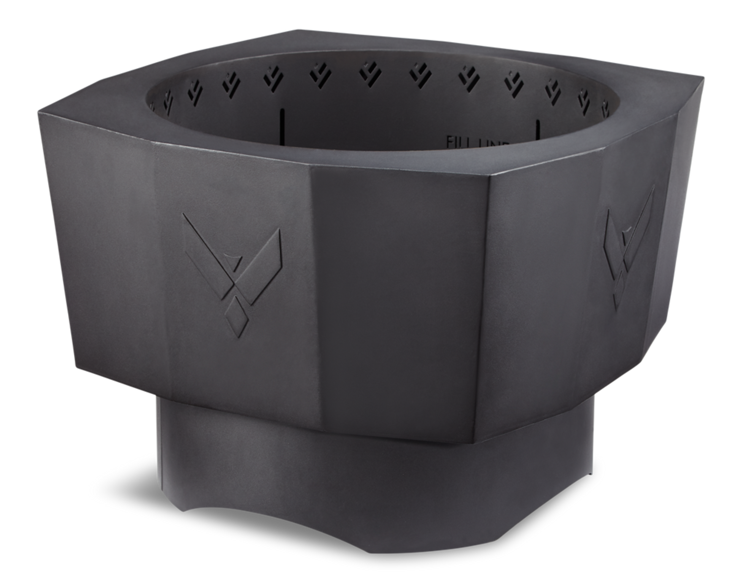 Vermont Castings Low Smoke Wood Pellet Fire Pit, 15 1/8 x 10 5/8-in Front_Three_Fourths_Angled_Right