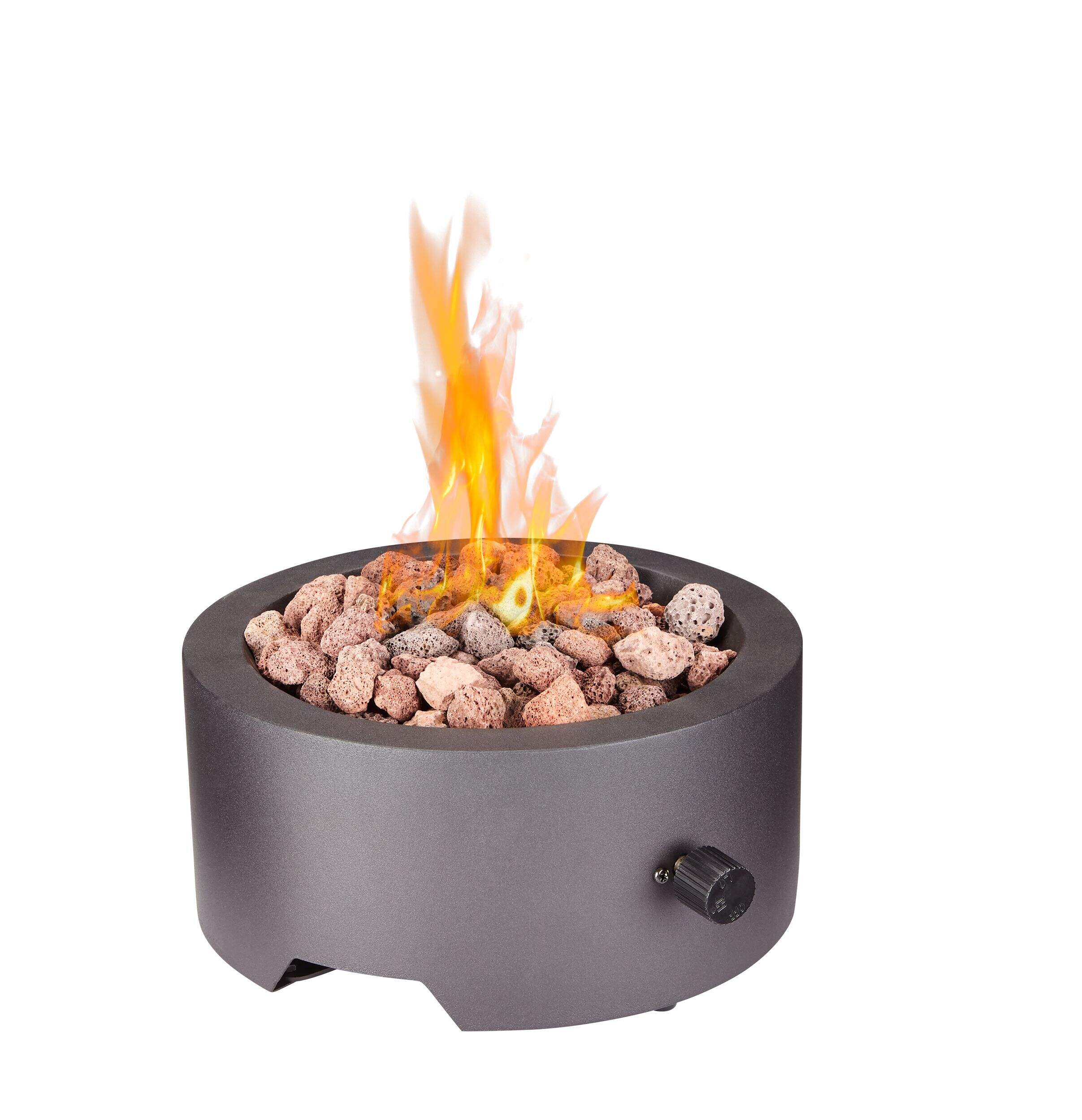 For Living Table Top Propane Gas Outdoor Fire Bowl/ Fire Pit, 10,000 ...