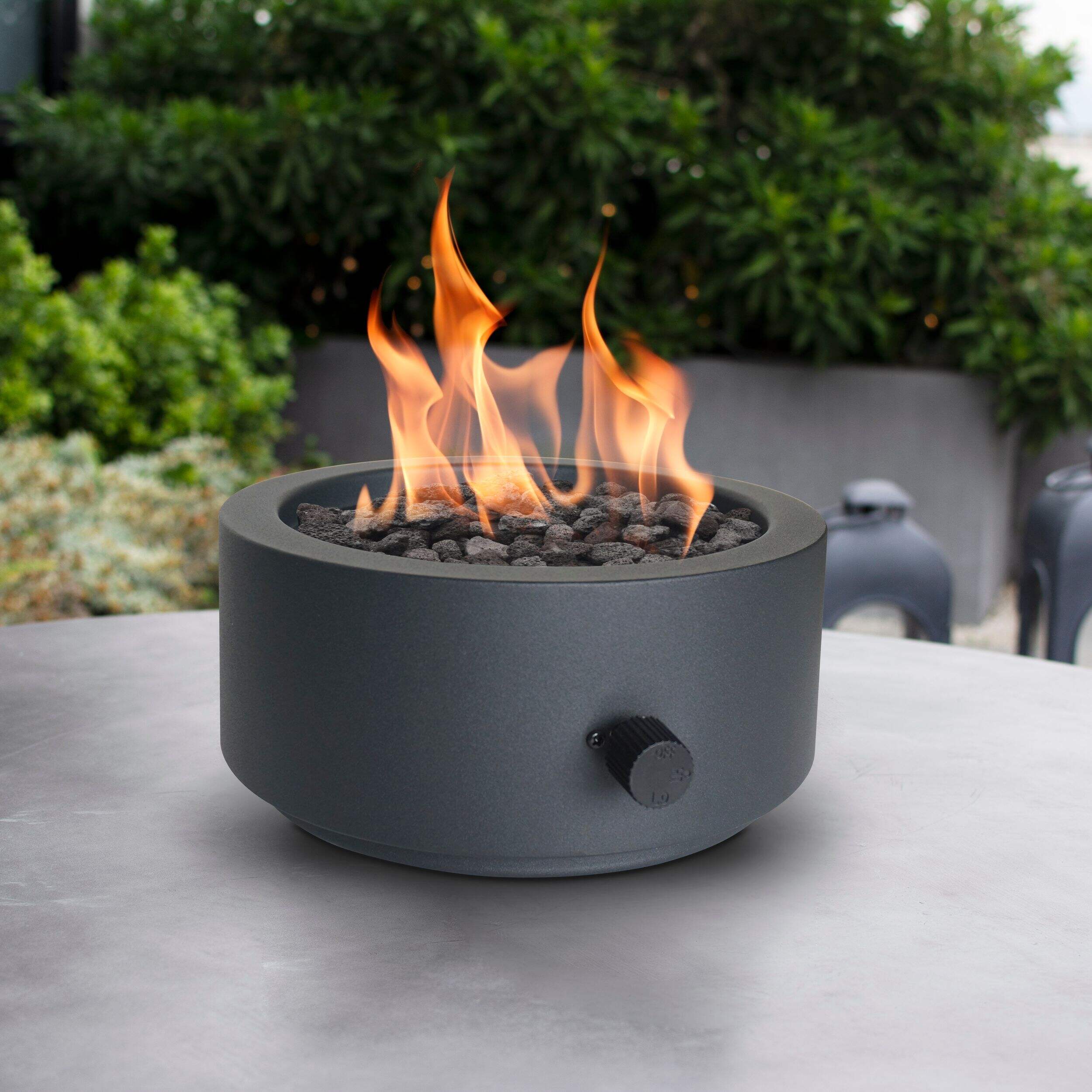 For Living Table Top Propane Gas Outdoor Fire Bowl/ Fire Pit, 10,000 ...