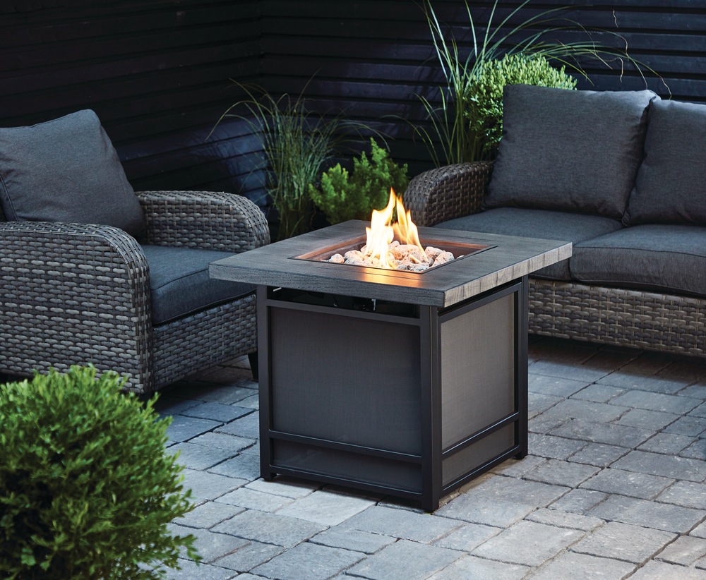 Canvas Breton Outdoor Fire Pit Table 40,000 BTU Canadian Tire