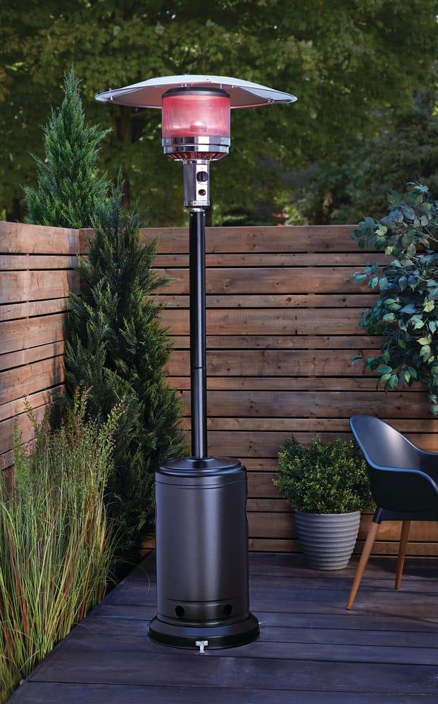 Bond Powder-Coated Steel Propane Gas Outdoor Patio Heater, 46,000 BTU ...