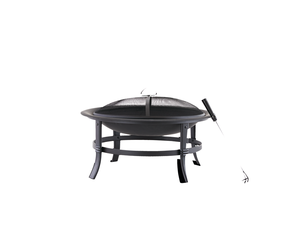 For Living Augusta Round Wood Burning Outdoor Fire Bowl/Fire Pit w