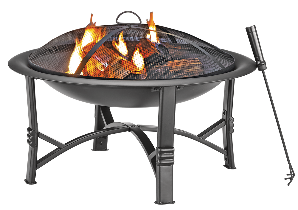 For Living Augusta Round Wood Burning, Portable Propane Fire Pit Canadian Tire