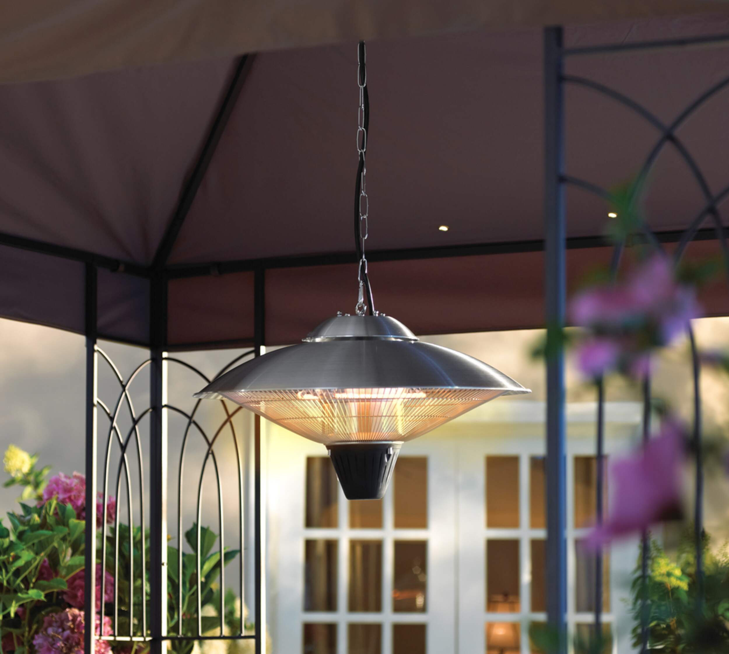 For Living Outdoor Infrared Patio Heater Front_Flat