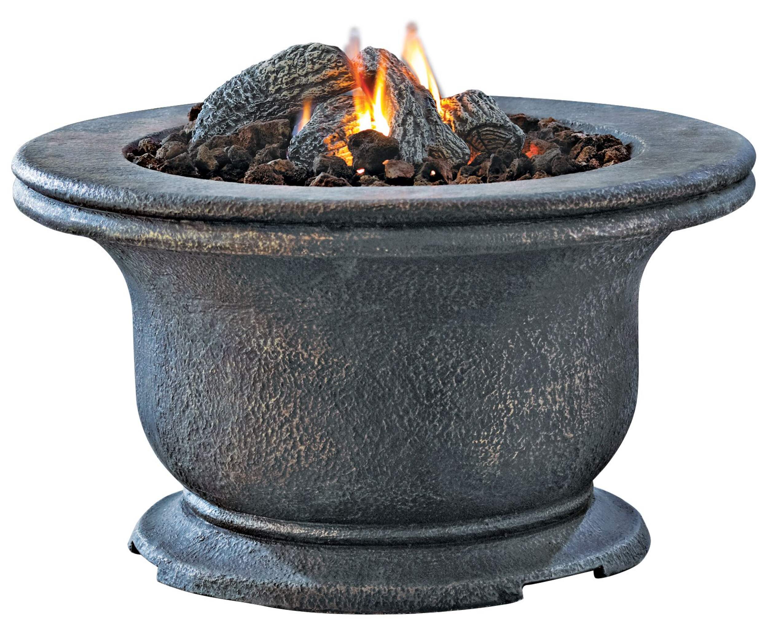 For Living Tacoma Outdoor Gas Fire Bowl Front_Elevated