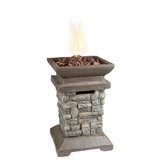For Living Oxford Tabletop Stone Heater Front_Angled_Right