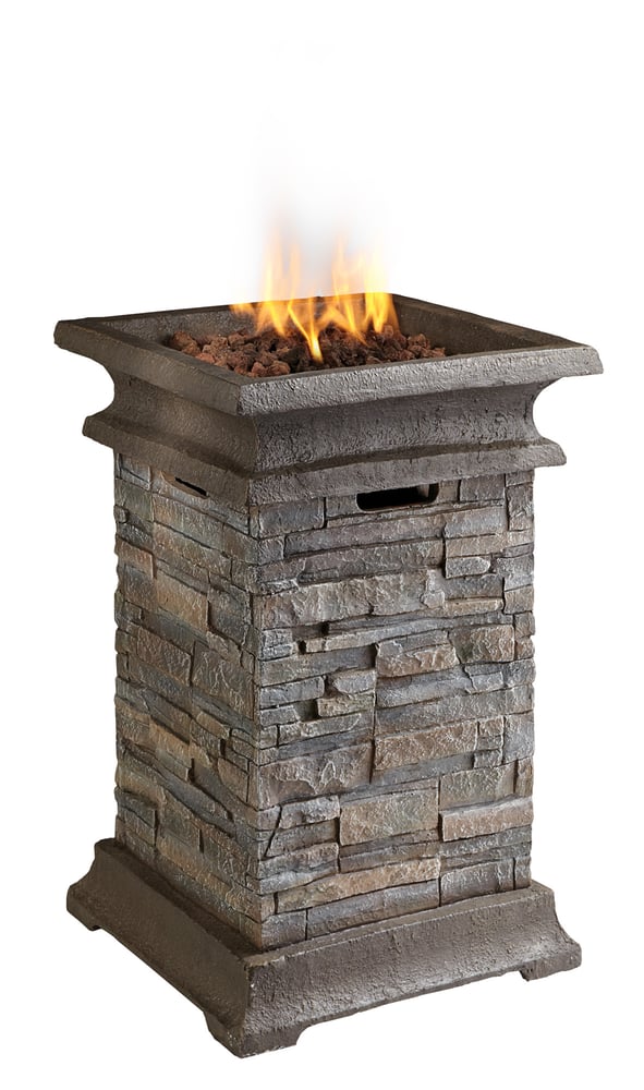 For Living Conventry Pedestal Stone Heater | Canadian Tire