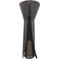 For Living Stand-up Outdoor Patio Heater Cover with Zipper, 34 x 34 x 89-in Front_Flat