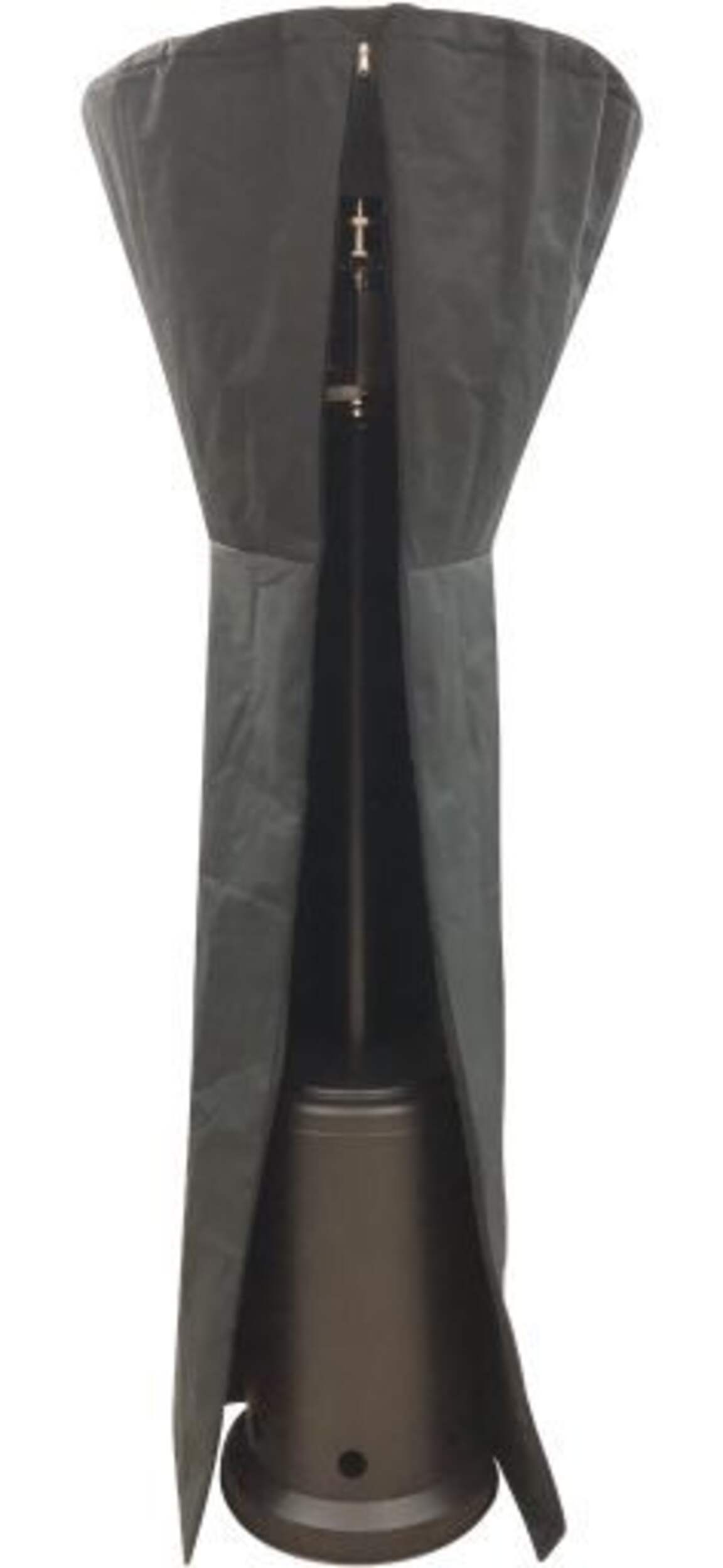 For Living Stand-up Outdoor Patio Heater Cover with Zipper, 34 x 34 x 89-in Front_Flat